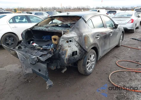 2015 Mazda Mazda3 I Touring z USA, uszkodzony, nr VIN JM1BM1V79F1269934